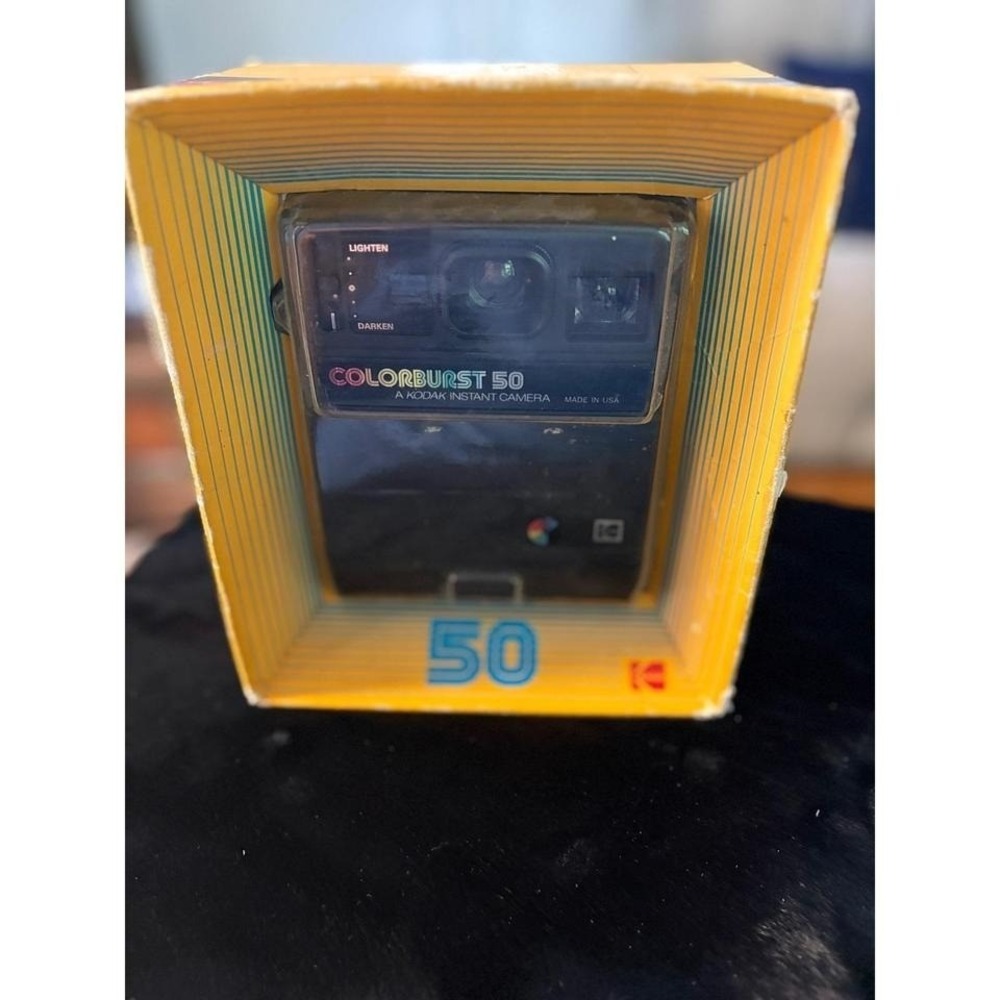 Vintage Kodak Colorburst 50 Instant Camera with Original Box Made in USA